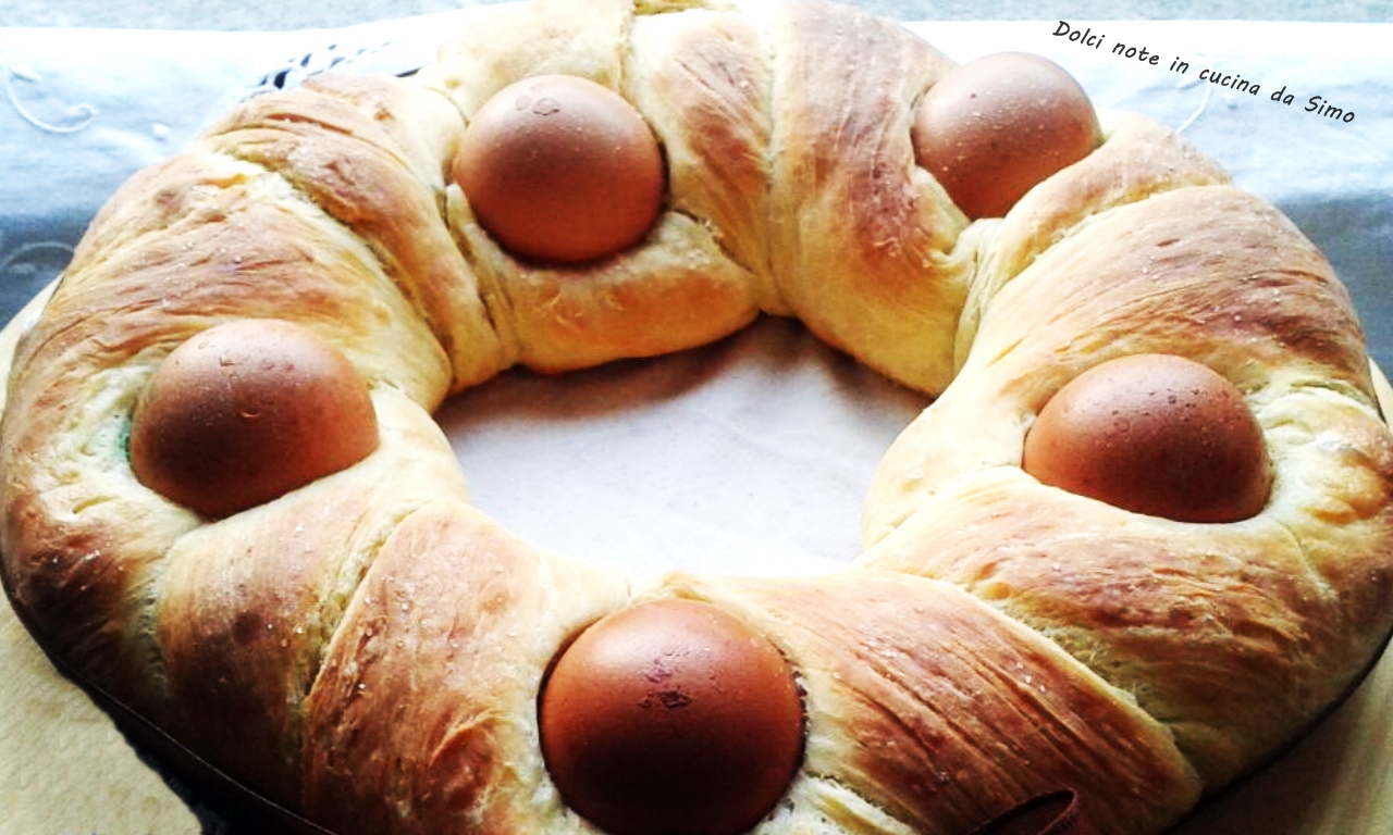 Pane ghirlanda di Pasqua