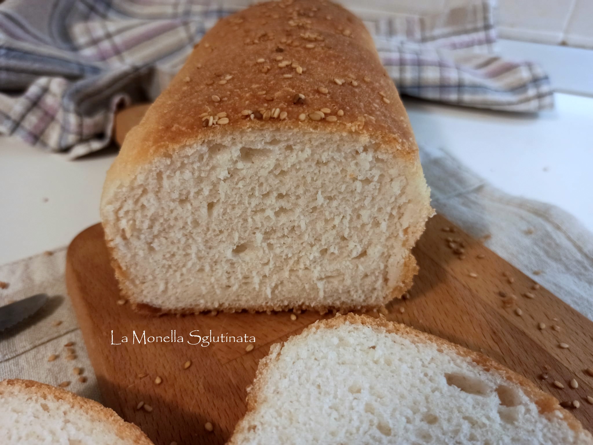Pane in cassetta senza glutine