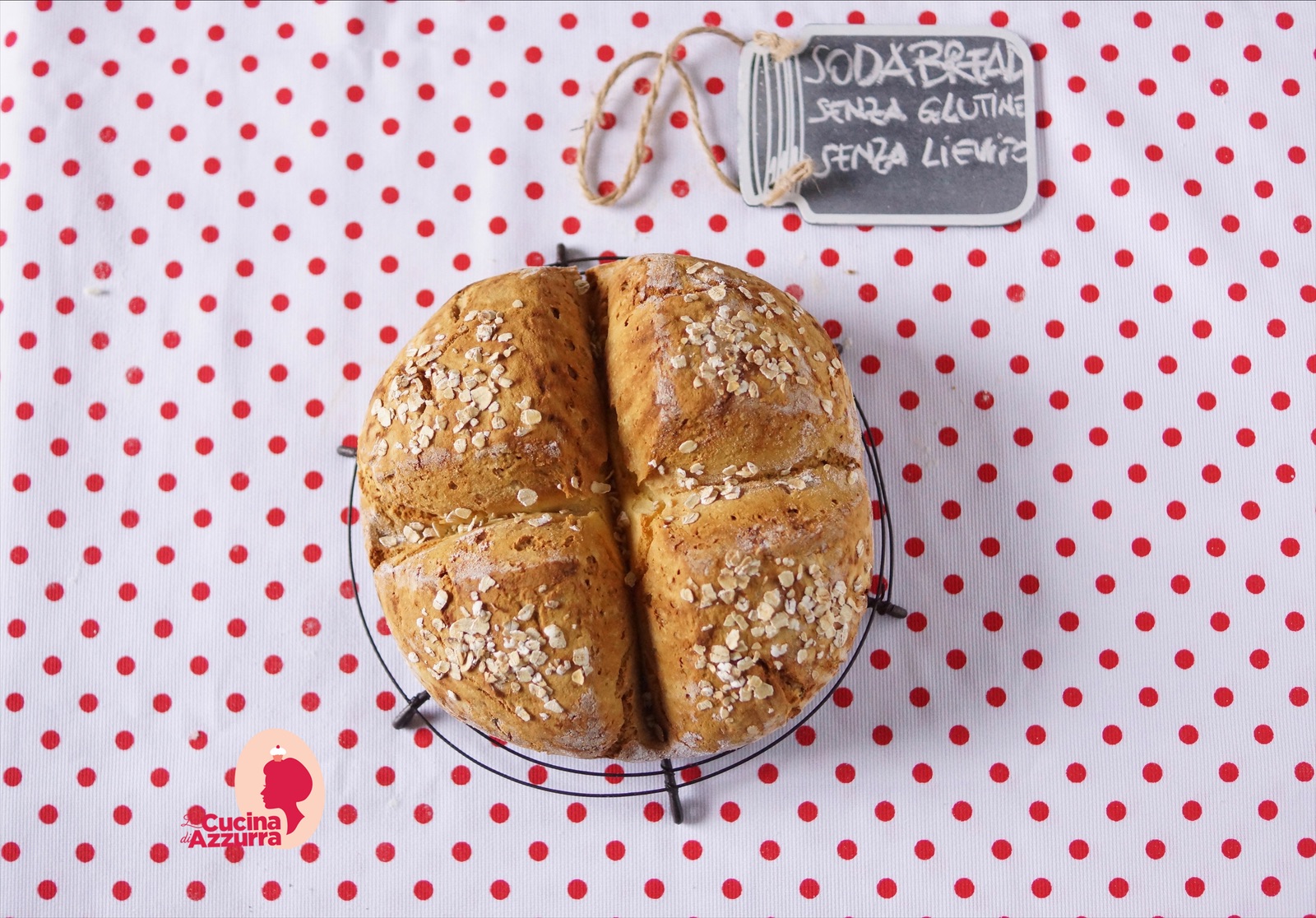 Pane soda bread senza glutine