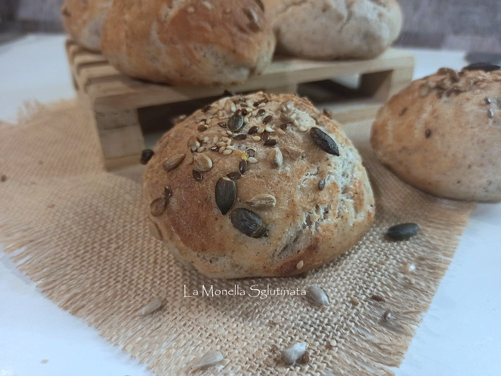 Panini con semi senza glutine