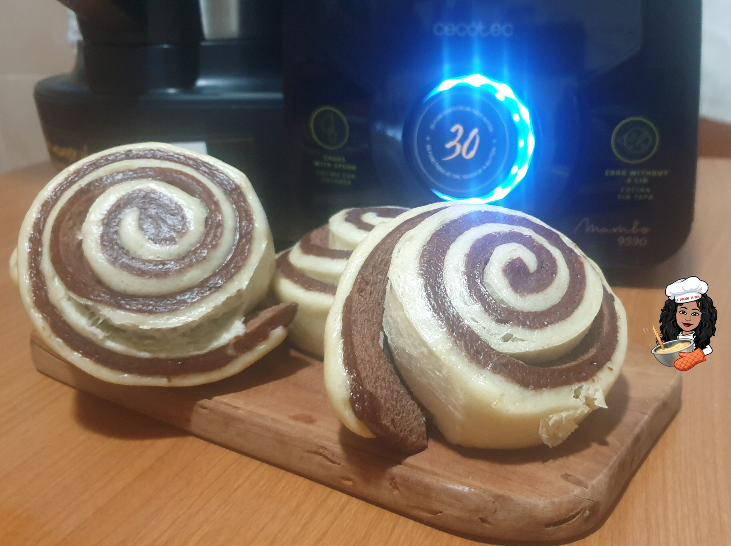 Panini dolci cotti al vapore (con mambo)