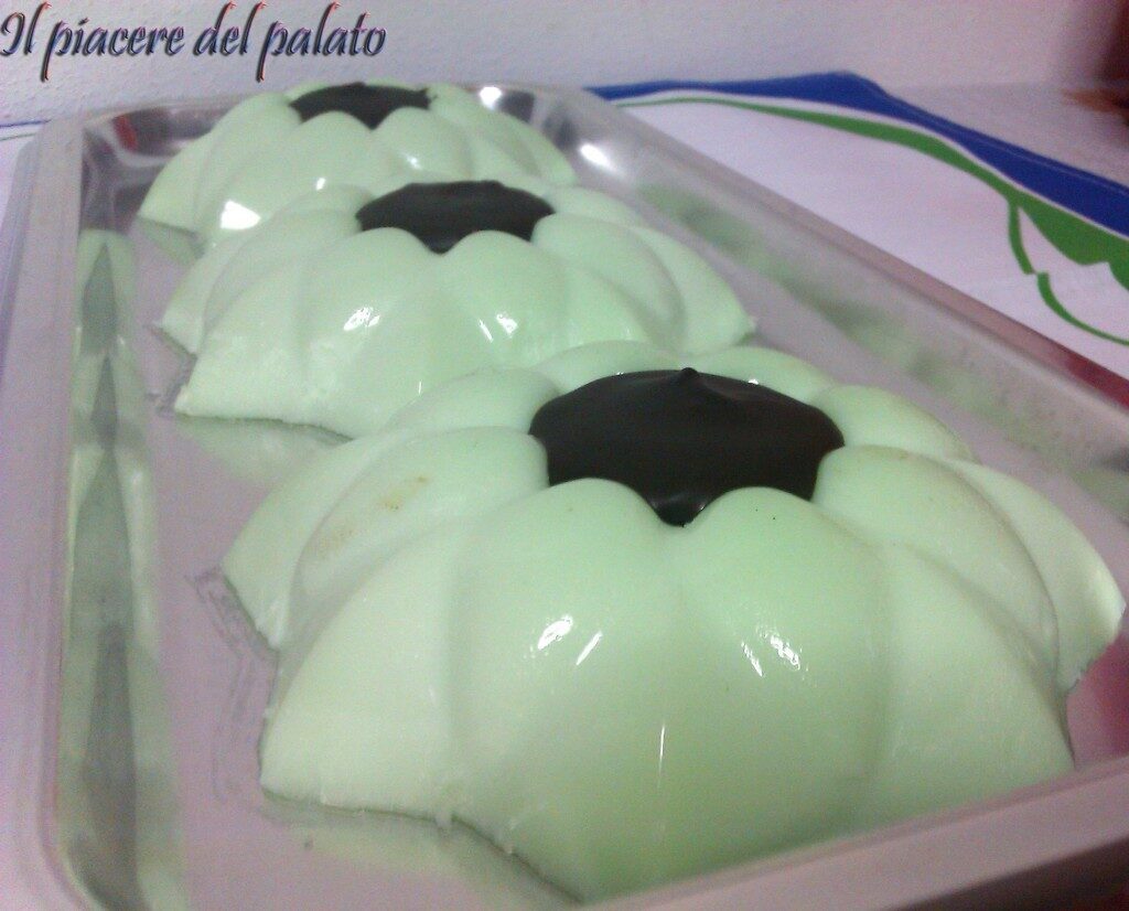 Panna cotta alla menta