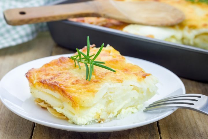 Parmigiana di patate al forno