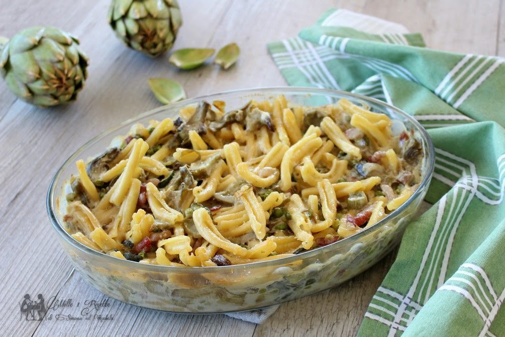 Pasta al forno alle 4 verdure
