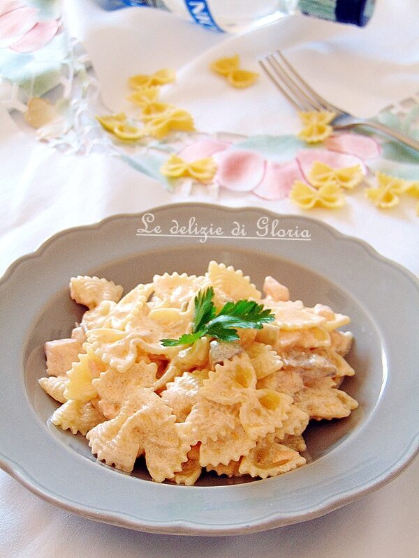 Pasta al salmone