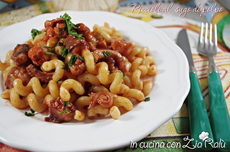 Pasta al sugo di polpo – ricette light