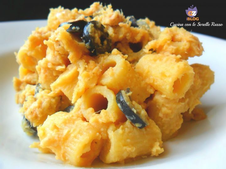 Pasta alla crema di ceci e tonno