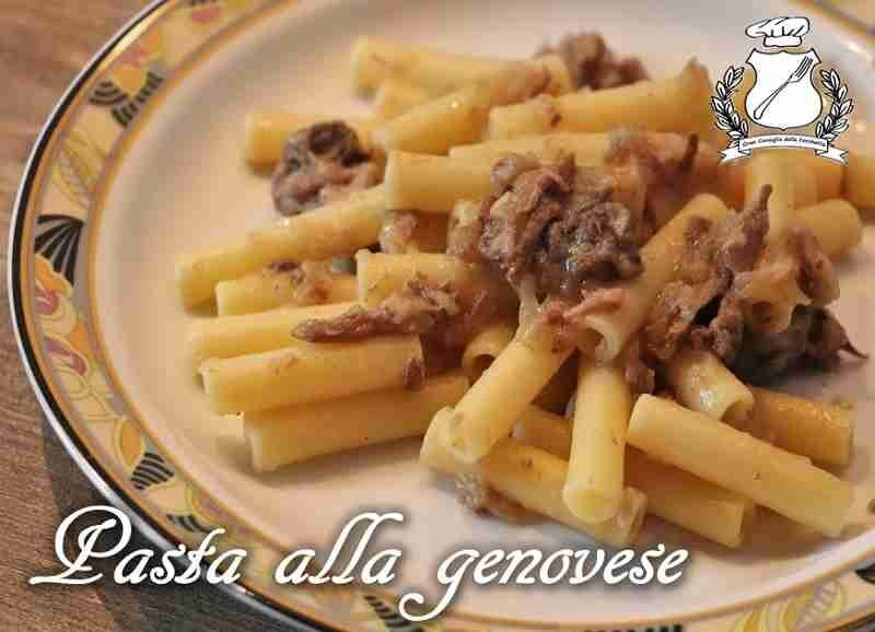Pasta alla genovese