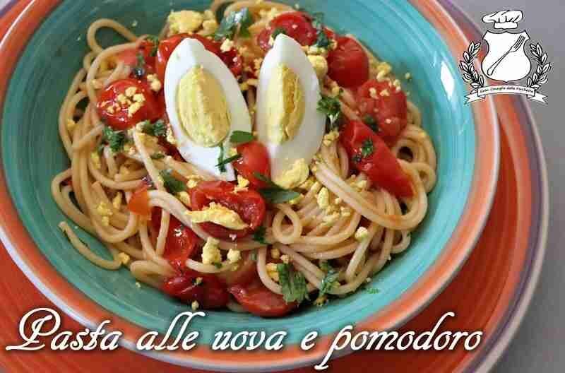 Pasta alle uova e pomodoro