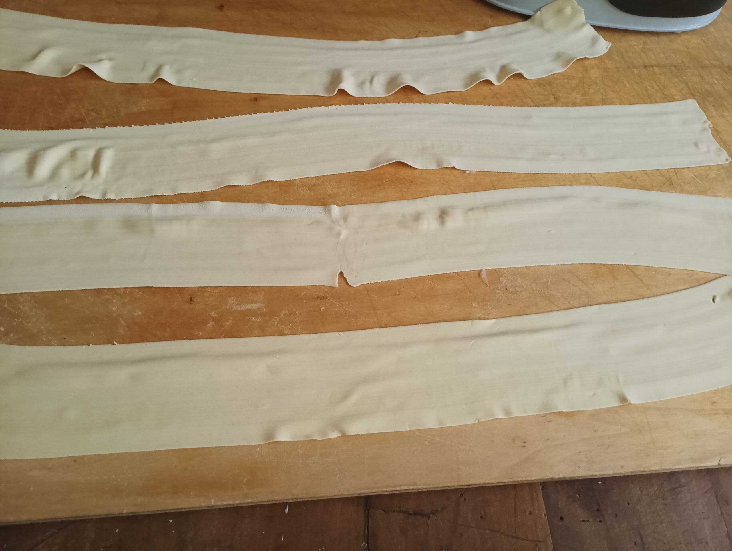 Pasta all’uovo con pasta maker