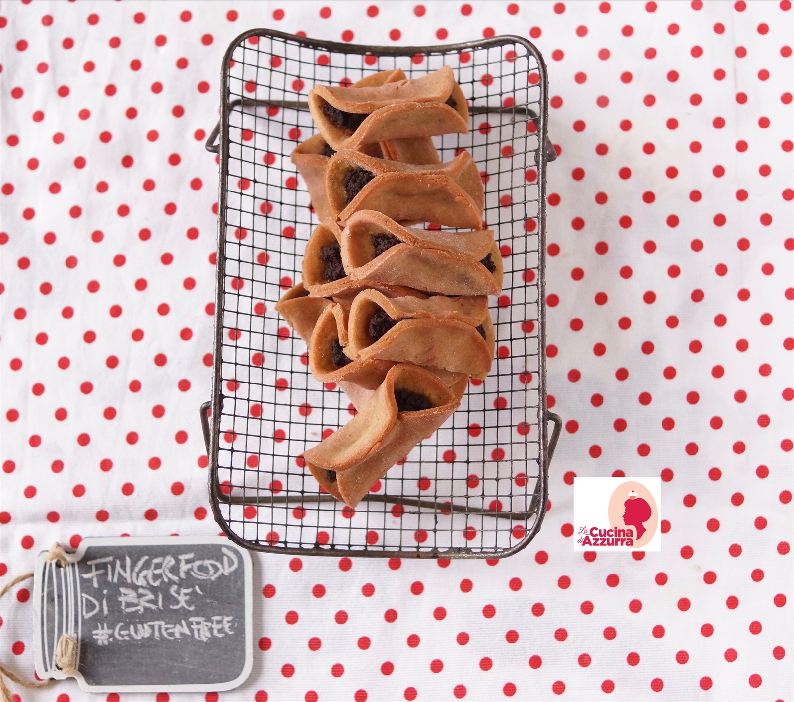 Pasta brise’ senzaglutine per i vostri finger food!