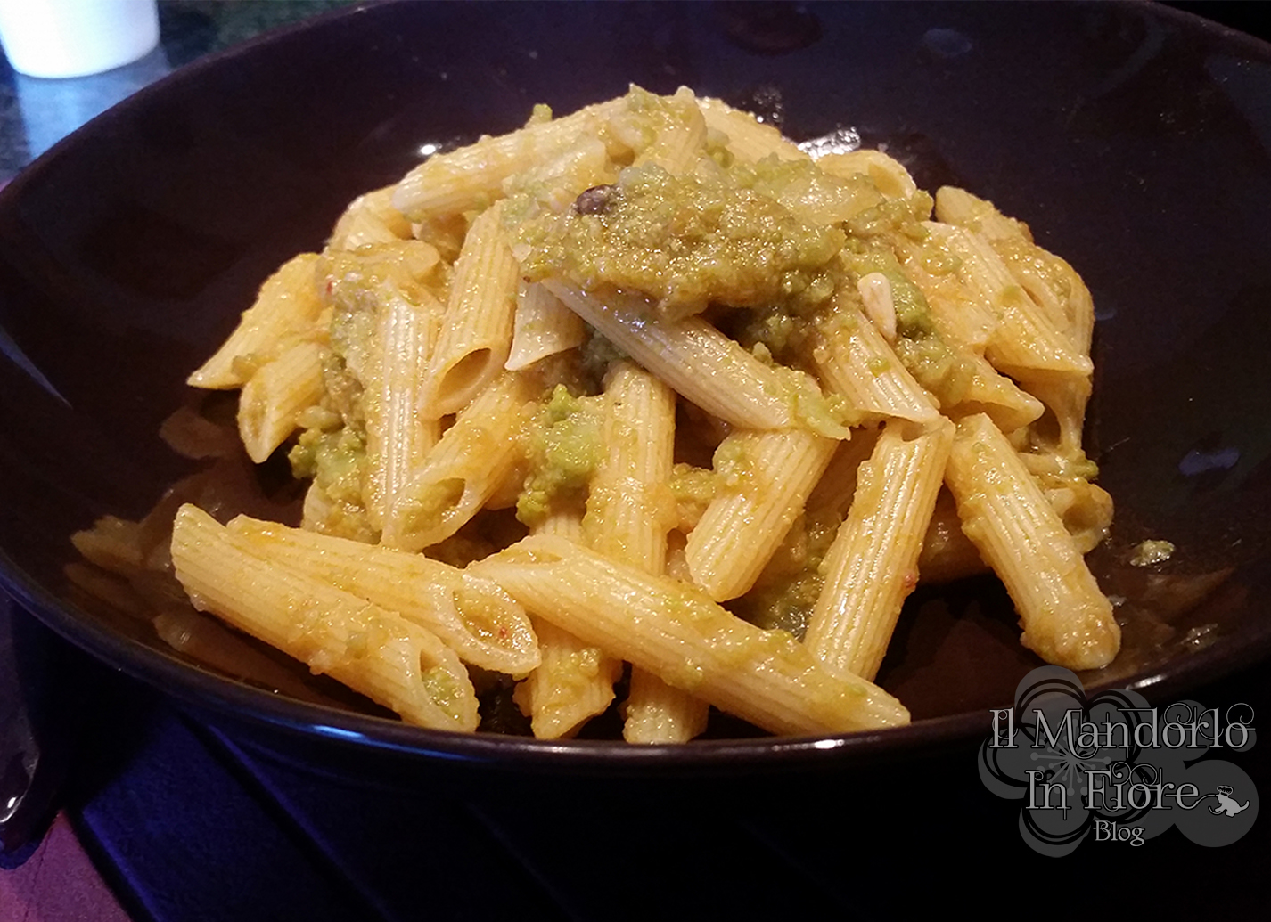Pasta con i broccoli in tegame