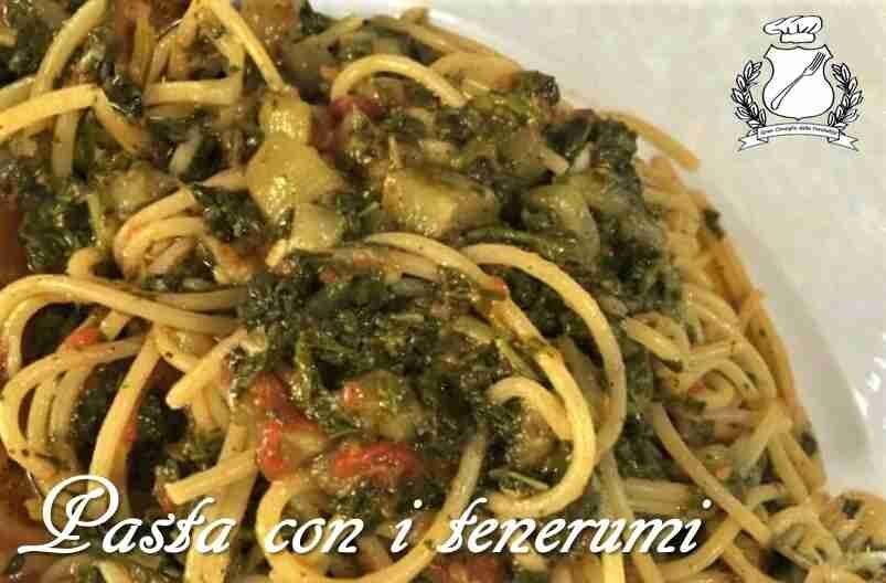 Pasta con i tenerumi