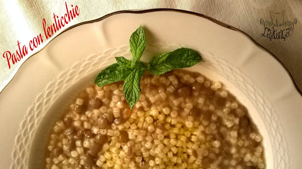 Pasta con lenticchie