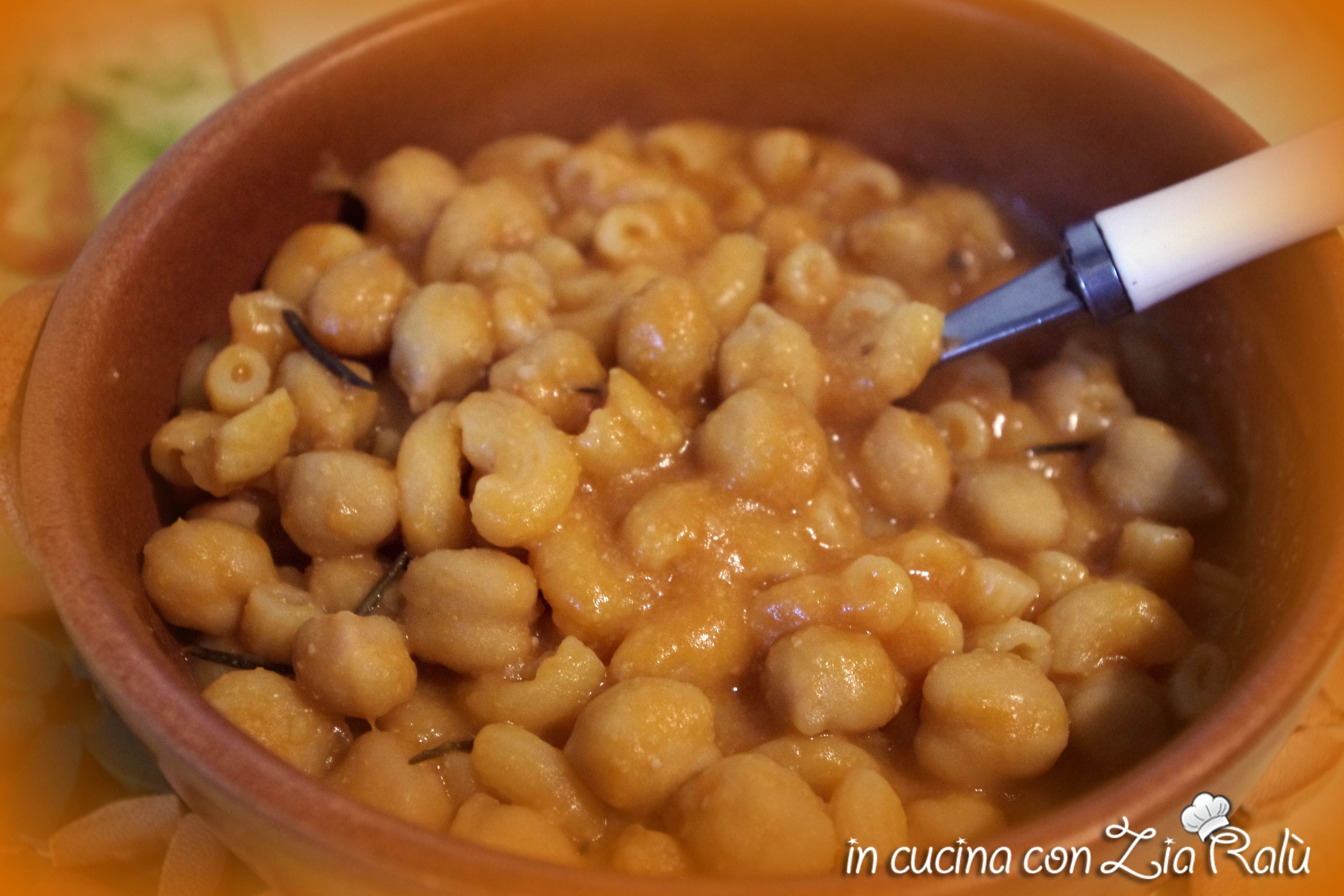 Pasta e ceci… tradizione e semplicità