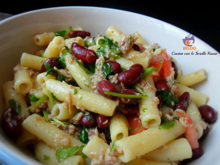 Pasta fredda tonno e fagioli