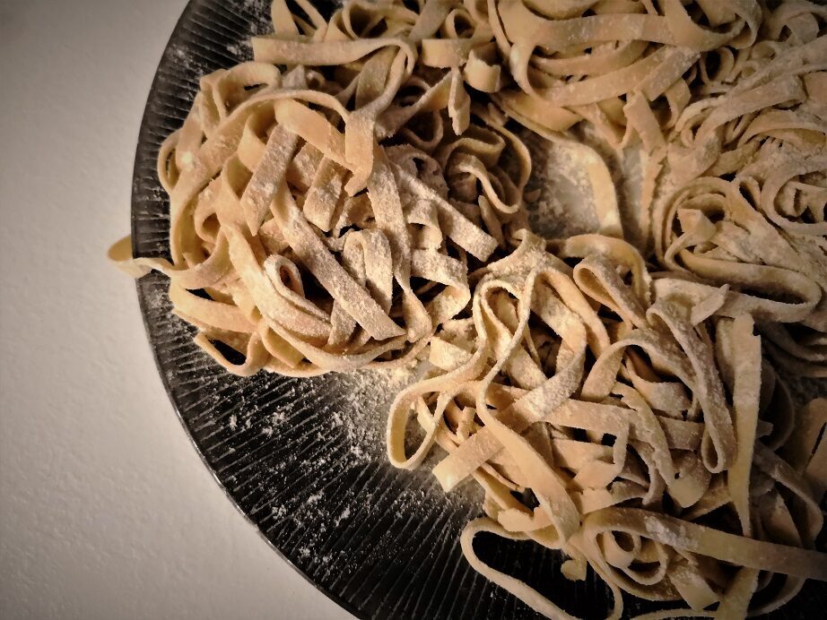 Pasta fresca all’uovo con farina tipo “1”