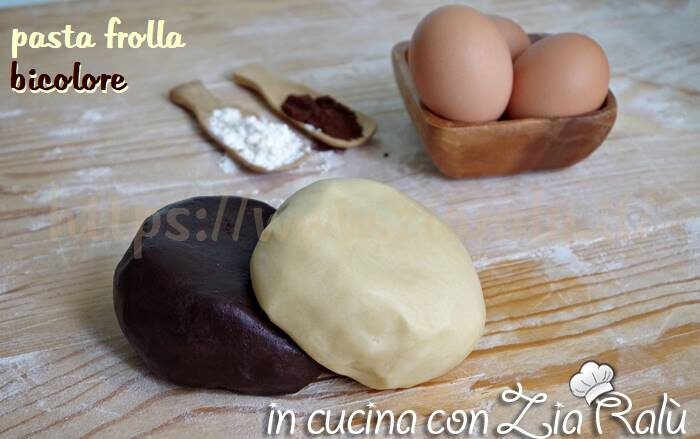 Pasta frolla bicolore – ricetta base