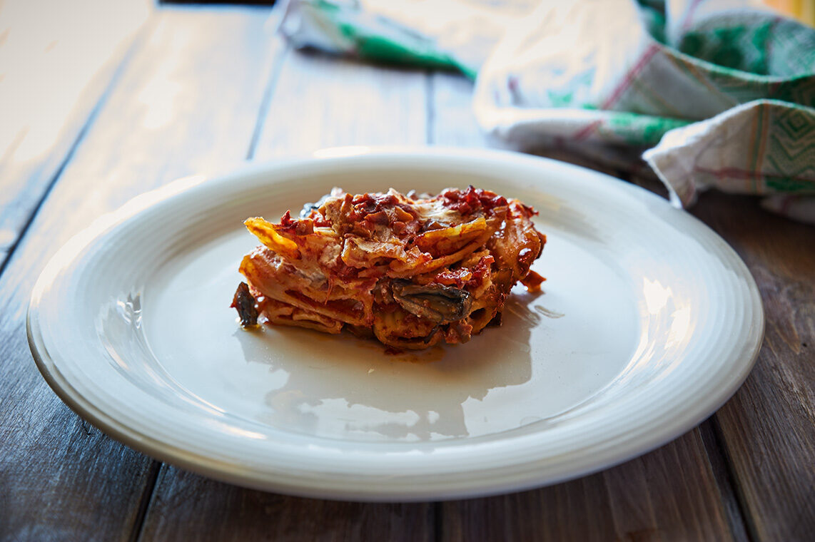 Pasta pasticciata al forno