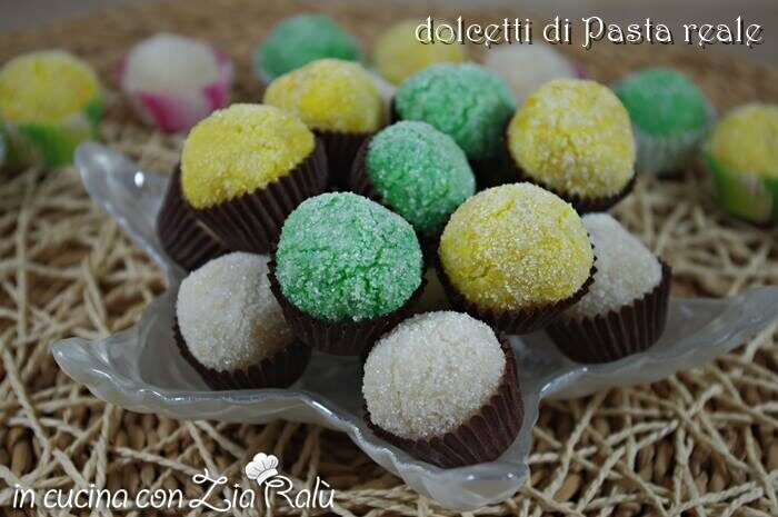 Pasta reale pugliese – palline colorate