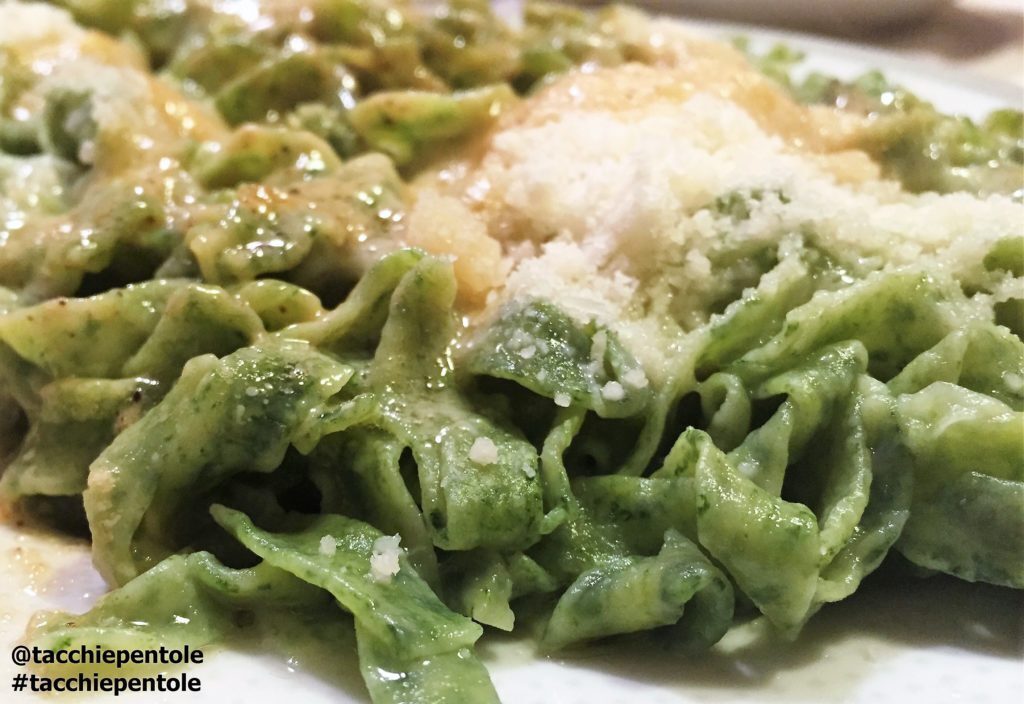 Pasta verde fatta in casa
