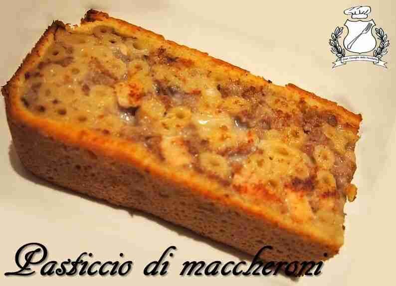 Pasticcio di maccheroni alla ferrarese