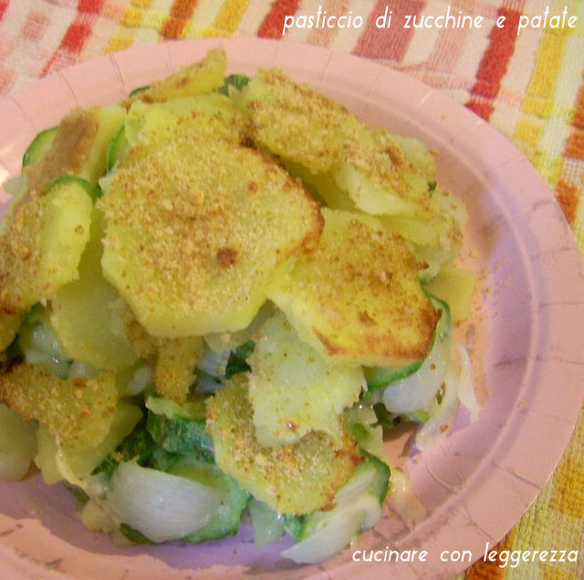 Pasticcio di zucchine e patate