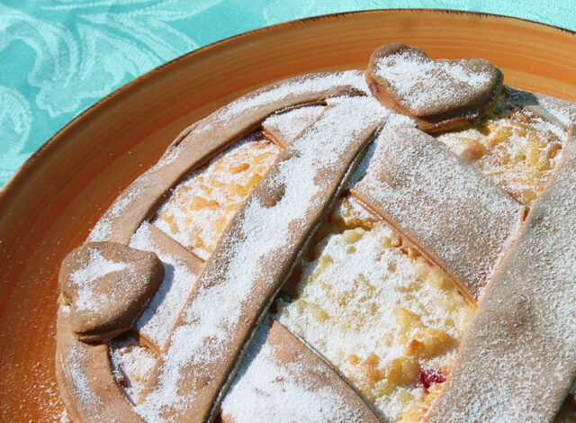 Pastiera alleggerita a modo mio
