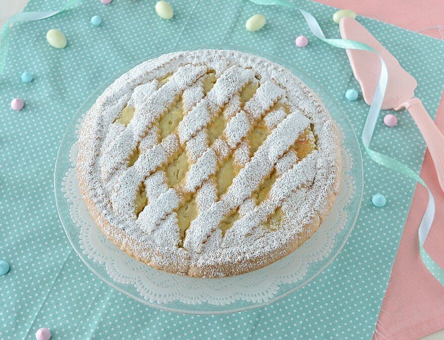 Pastiera con crema pasticcera