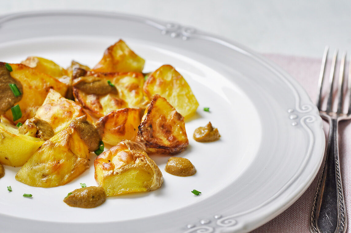 patate ai funghi e miso