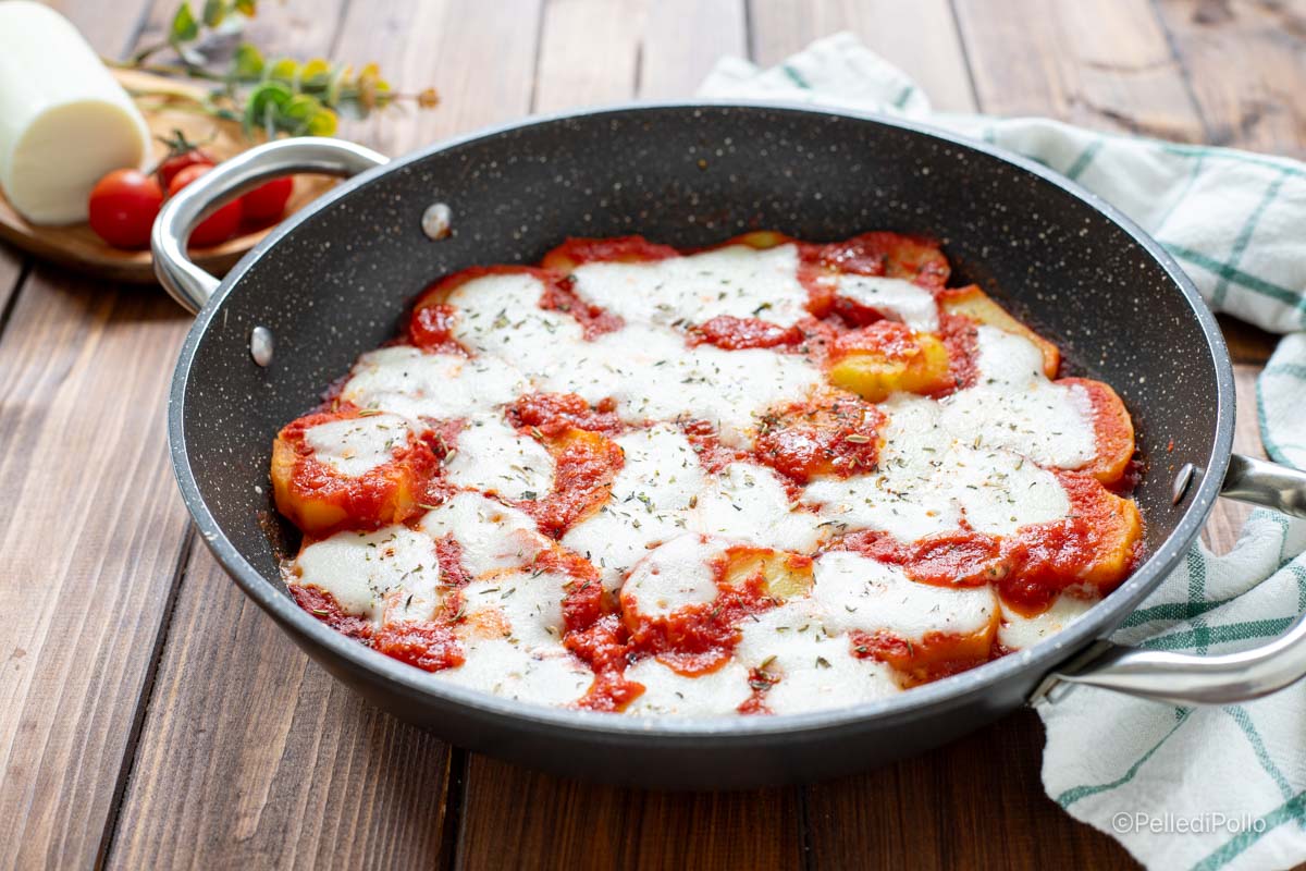 Patate alla pizzaiola in padella