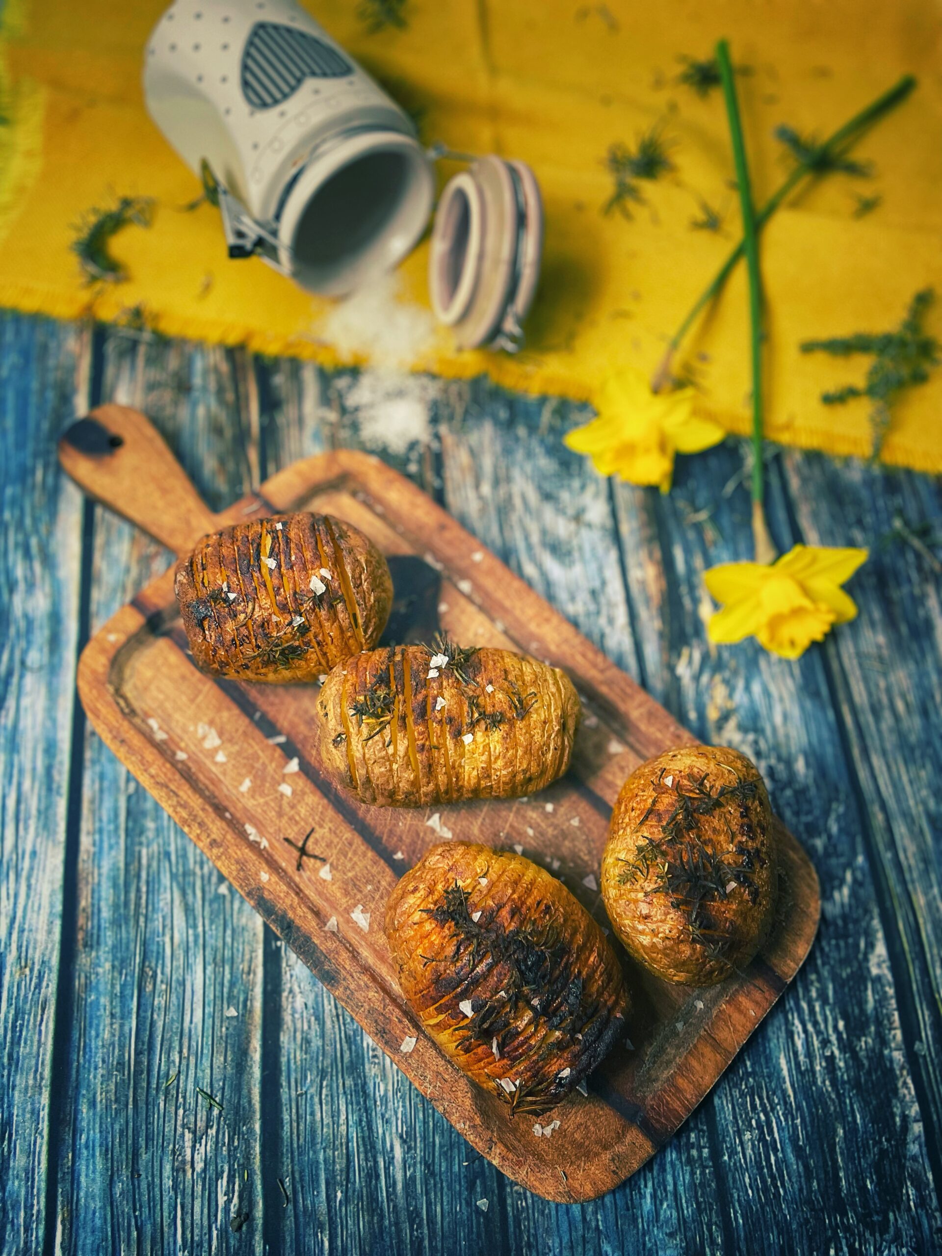 Patate hasselback (svezia)