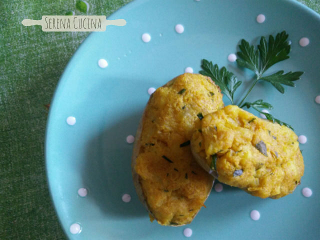 Patate ripiene… di patate (e tonno)