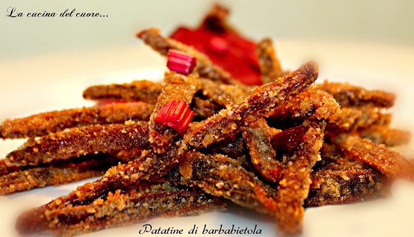 Patatine di barbabietola