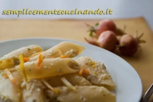 Penne alla spigola e limone