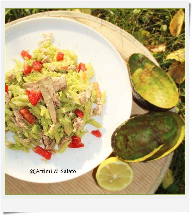 Pennette avocado e tonno
