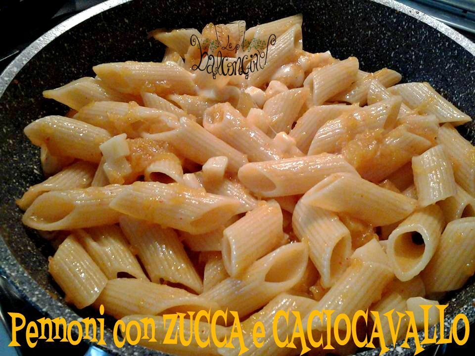 Pennoni zucca e caciocavallo