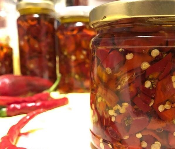 Peperoncini sott’olio
