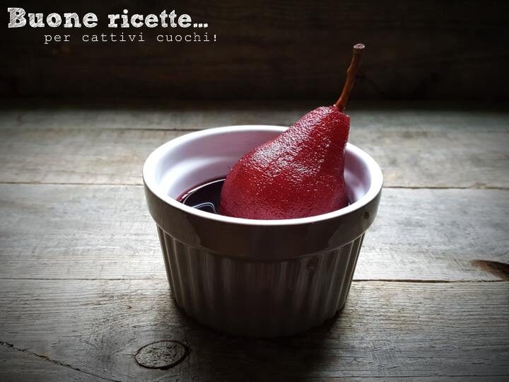 Pere al vino, come farle senza sbagliare