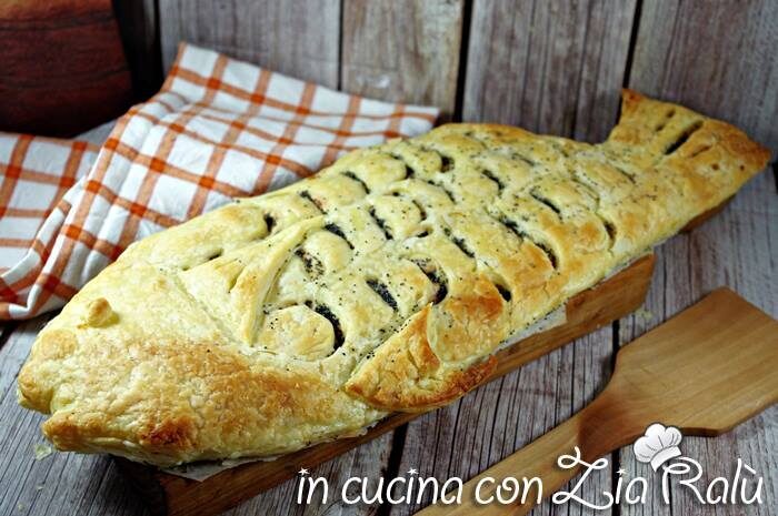 Pesce ripieno al salmone e ricotta