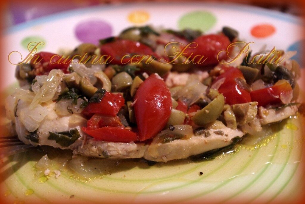 Pesce spada ubriaco al cartoccio