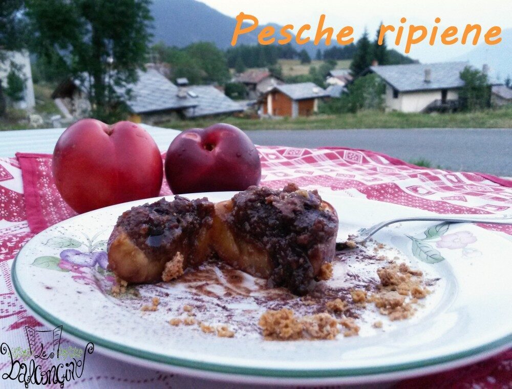 Pesche ripiene