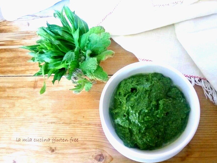 Pesto di erbe selvatiche