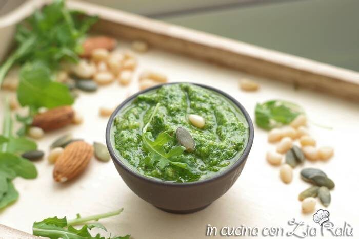 Pesto di rucola vegano