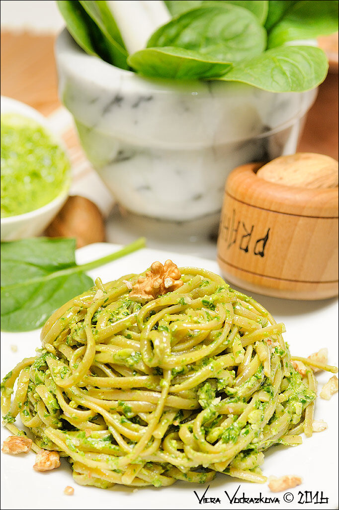 Pesto di spinaci