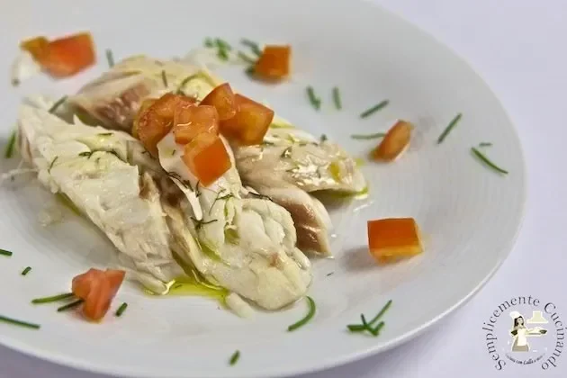 Pezzonia o pezzogna al cartoccio