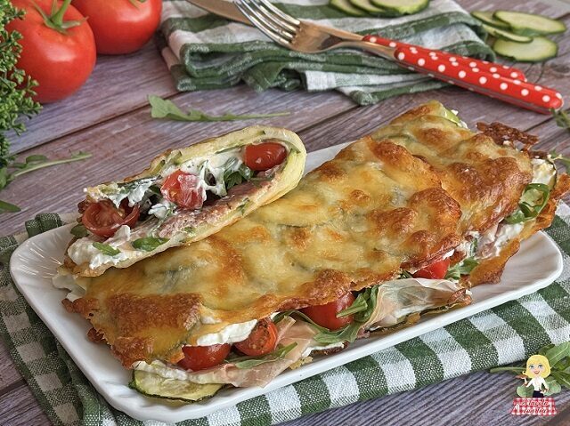 Piadina di zucchine ricetta facile e veloce