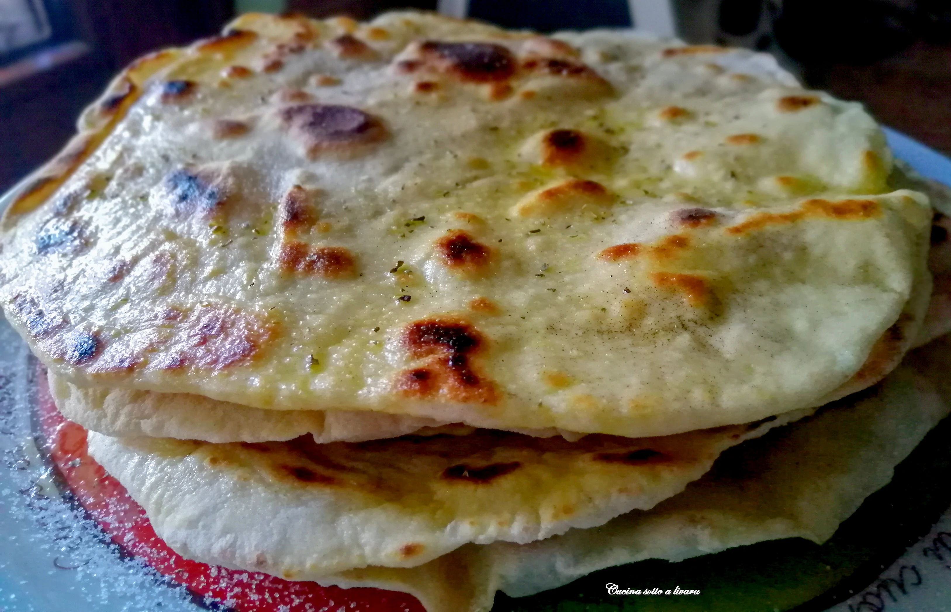 Piadine al kefir senza burro ne strutto