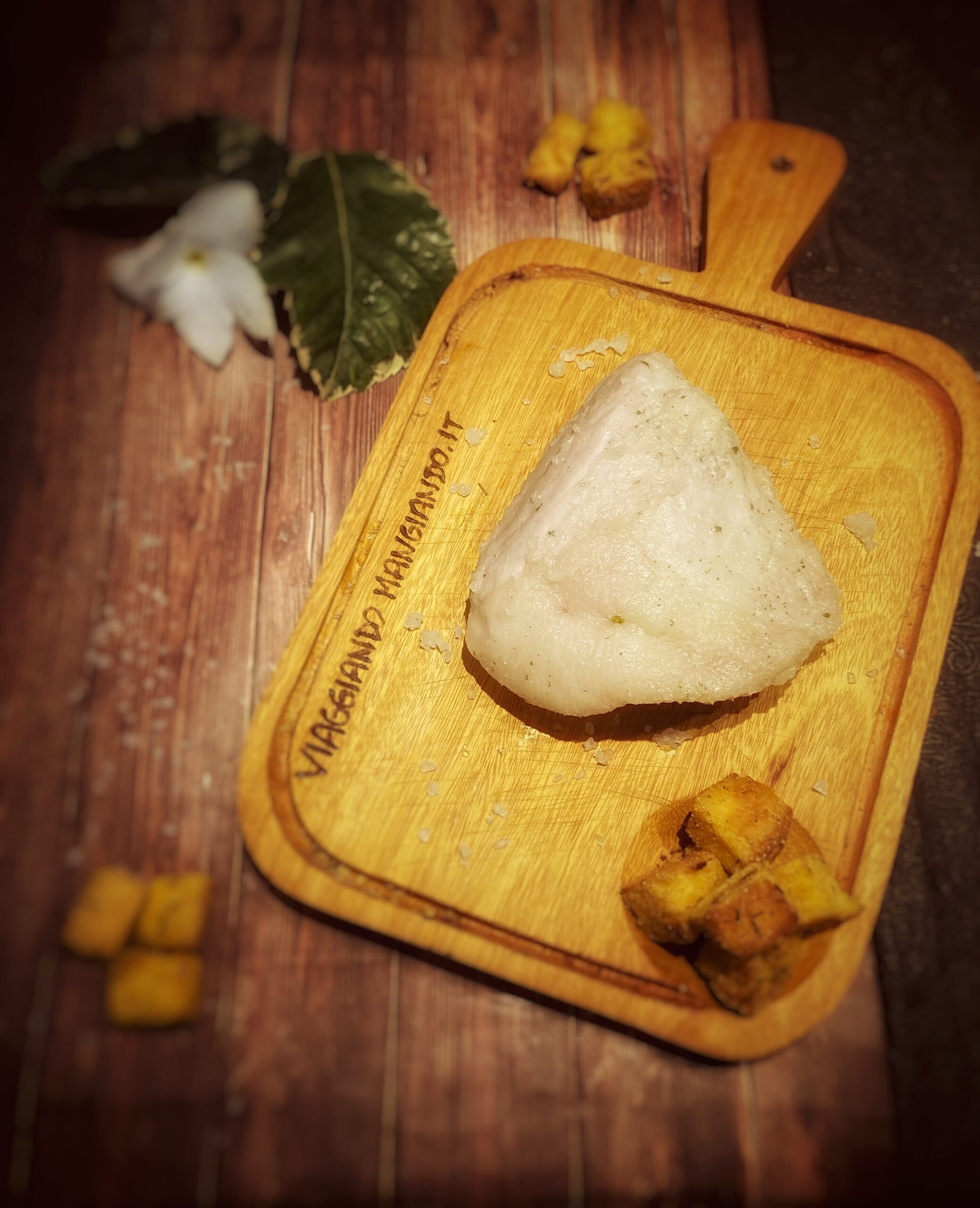 Picanha suina na capa de sal (brasile)