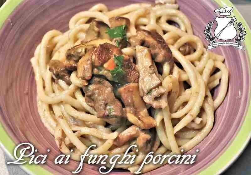 Pici ai funghi porcini